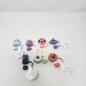Halloween Tumbler Straw Covers Set of 7